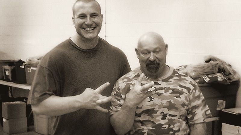 Craig Bongelli with Louie Simmons